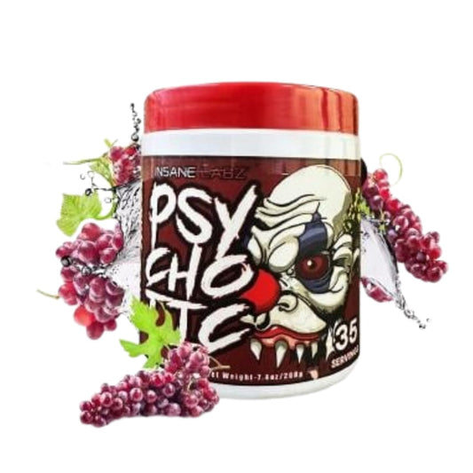 Insane Labz Psychotic Pre-workout | 35 Servings ( Grape Flavour)